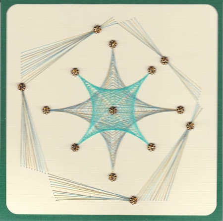 ED175 Geometric star by Emy Van Schaik