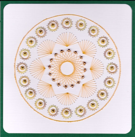 ED179 Gold Mandala by Emy Van Schaik