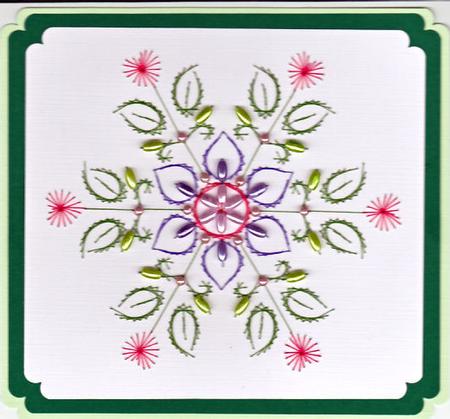 Ed003 Flower Mandala by Emy Van Schaik