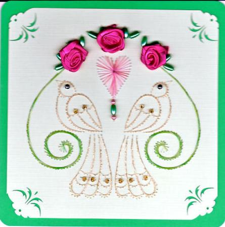 Ed005 Wedding Doves by Emy Van Schaik