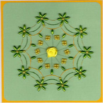 Ed014 Flower Mandala 3 by Emy Van Schaik