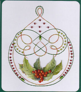 Ed028 Christmasbauble by Emy Van Schaik