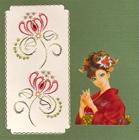 Ed042 Floral 2 by Emy Van Schaik