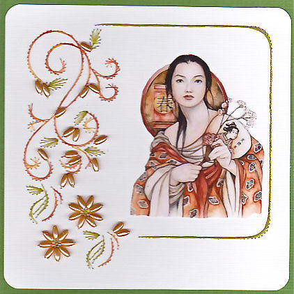 Ed046 Vintage Border by Emy Van Schaik