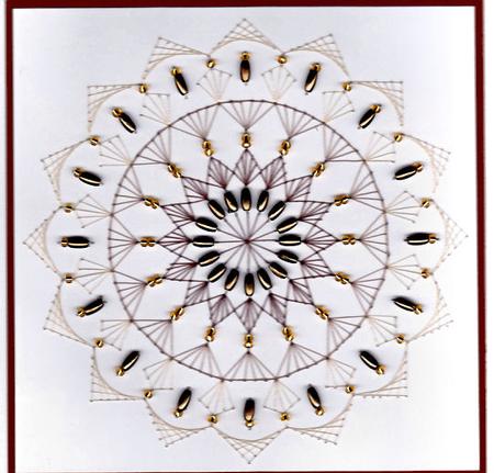 Ed061 Lace Doily by Emy Van Schaik