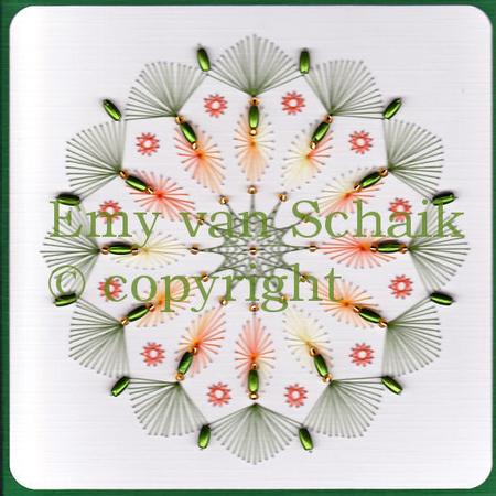 Ed089 Spring Mandala by Emy Van Schaik