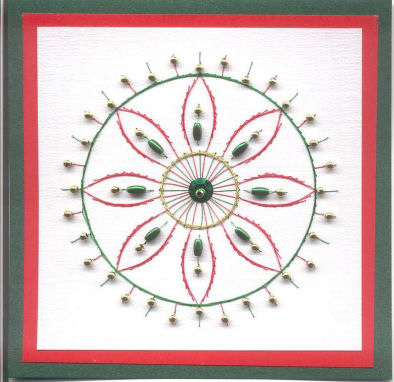 Ed098 Christmas Mandala by Emy Van Schaik