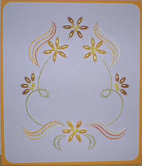Ed103 Border Floral by Emy Van Schaik