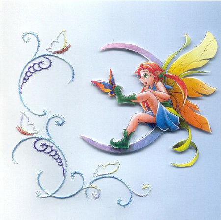 Ed108 Butterfly Border by Emy Van Schaik