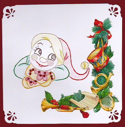 Ed112 Christmas Snowman by Emy Van Schaik