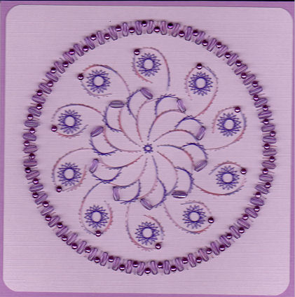 Ed115 Floral Mandala by Emy Van Schaik