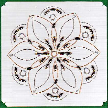 Ed119 Mandala Flower by Emy Van Schaik