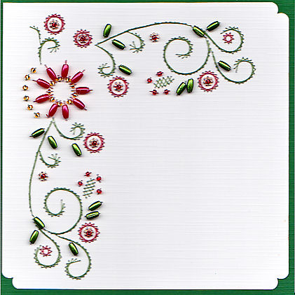 Ed120 Floral Corner by Emy Van Schaik