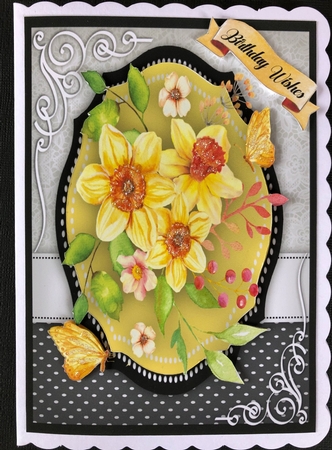 Beautiful A5 ,Daffodil Bliss  by Engela Conradie