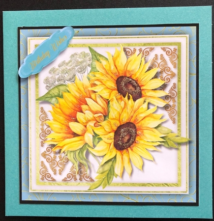 4, Stunning Card fronts , Flowers and Lace  by Engela Conradie