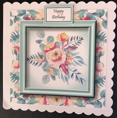 Framed Bouquet 9 by Engela Conradie