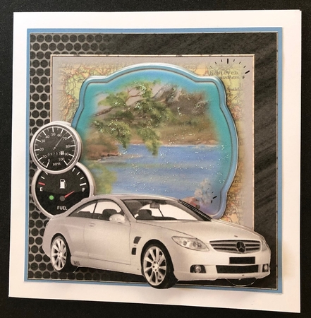 Silver Mercedes-Benz No.2 by Engela Conradie