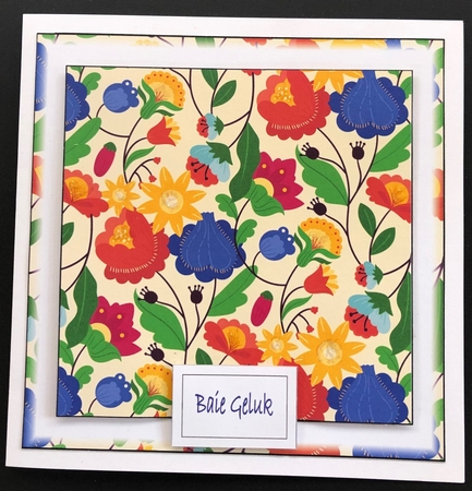 Simple Bright Floral Print 3 by Engela Conradie