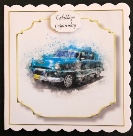 Simple Vintage Car 3 by Engela Conradie