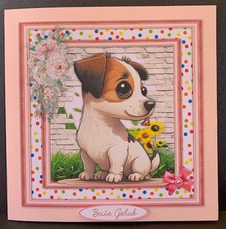 8x8 Beautiful Jack Russell by Engela Conradie