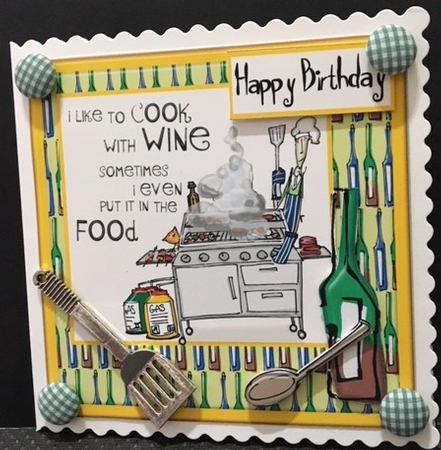 JJ FOR HIM 10 7X7 BIRTHDAY OR FATHERS DAY MINI KIT by Engela Conradie