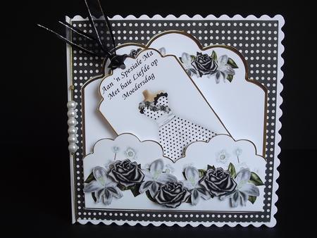 Black Dotty Sent with Love Ink Saver Fashion Tag Mini Kit by Engela Conradie