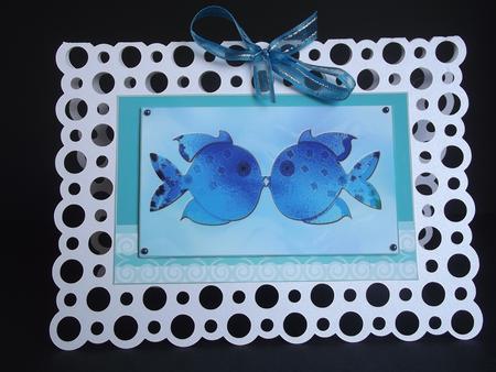 Kissing Fish - with Love and Best Wishes by Engela Conradie