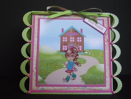 School Girl Topper & Sentiments by Engela Conradie