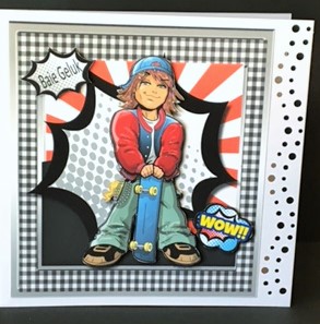 Rocco the Skateboarder by Engela Conradie