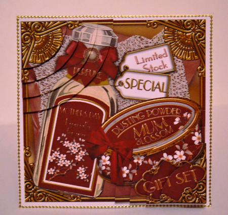 Plum Blossom Mothers Day Gift Set 6in Duo Stacker by Erica D Philip