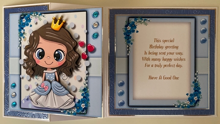 8x8 Mini Kit . Little Princess  by Erika Sissons