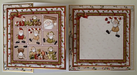 Jolly Santas Mini Kit by Erika Sissons