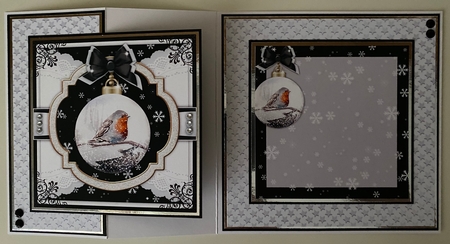 Wildlife Bauble Bumper Card Kit by Erika Sissons