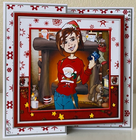 Teen Text Dudess Christmas 4 Sheet Mini Kit by Erika Sissons