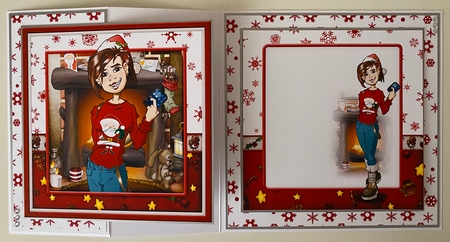 Teen Text Dudess Christmas 4 Sheet Mini Kit by Erika Sissons