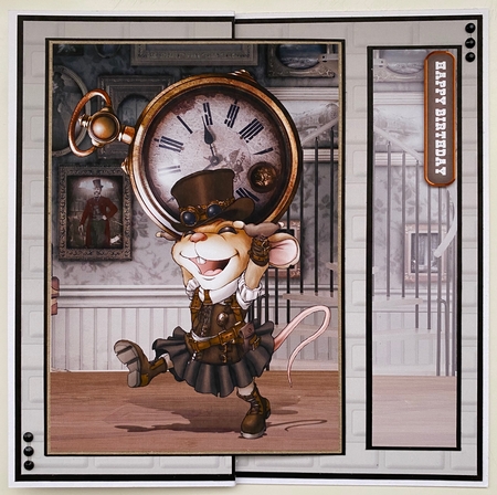 Mrs Steampunk Mouse by Erika Sissons