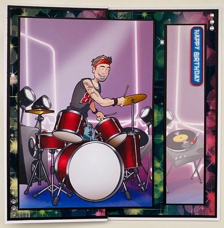 Drummer Dude by Erika Sissons