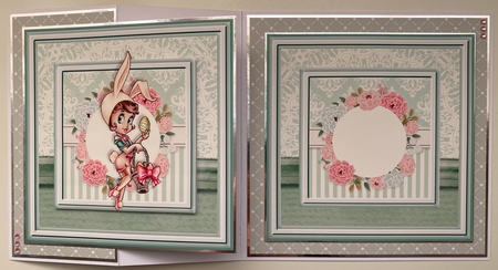 Cute Bunny Girl Mini Kit by Erika Sissons