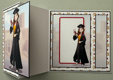 Graduation Lady Dudess (Trousers) by Erika Sissons