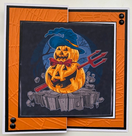 Devil Pumpkin Mini Kit by Erika Sissons