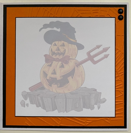 Devil Pumpkin Mini Kit by Erika Sissons