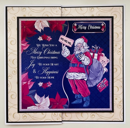 Santa Wishing You A Great Holiday by Erika Sissons