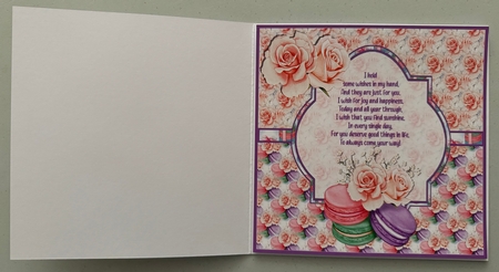 Macaroons and roses by Erika Sissons