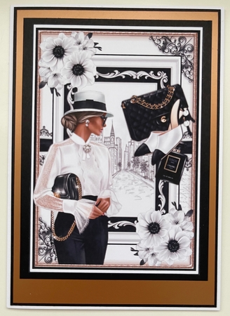 Black and White Chic Ethnic Mini Page Kit - By Request by Erika Sissons