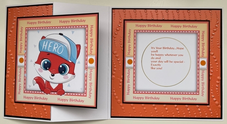 7x7 Mini Kit, My Birthday Hero , 2 by Erika Sissons