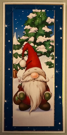 Alfred the Christmas Gnome Santa Large DL by Erika Sissons