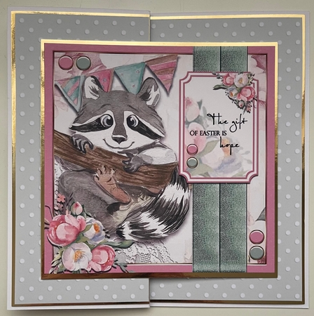 Pink Easter Animals TWO  by Erika Sissons