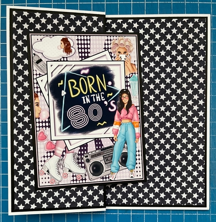 Born In The 80s Mini Page Kit by Erika Sissons