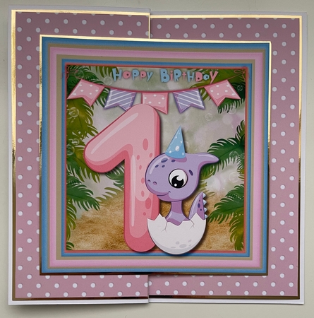 7x7 Mini Kit , Dinos 1st Birhday by Erika Sissons