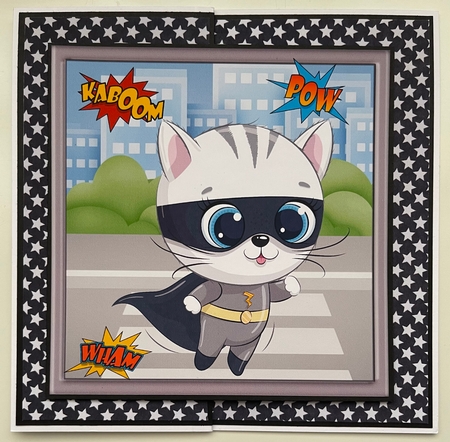 8x8 Mini Kit, Super Kitty Kat , Boy  by Erika Sissons